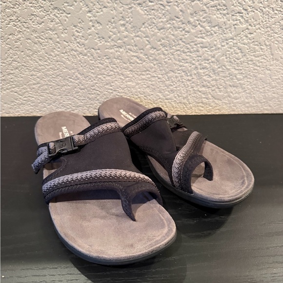 Merrell Black Charcoal Performance Footwear Sandals - Picture 2 of 11